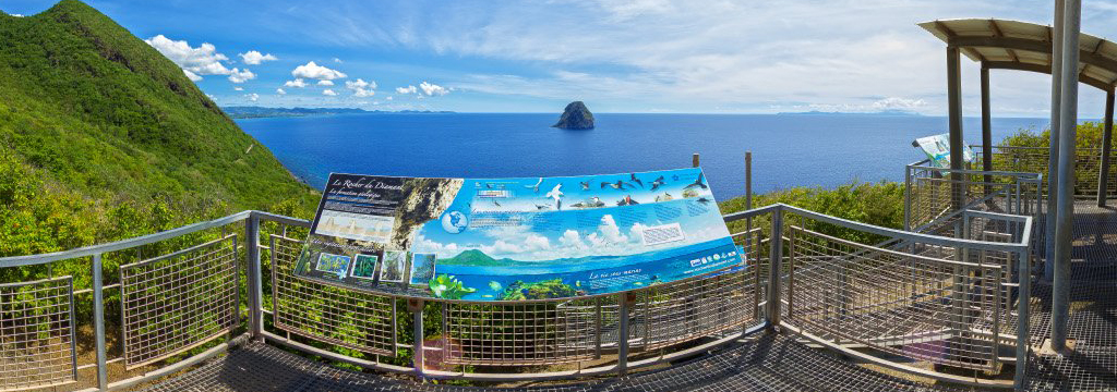 Rocher du Diamant in Martinique